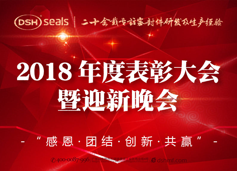 東晟密封|2018年度表彰大會(huì)暨迎新晚會(huì)圓滿舉行