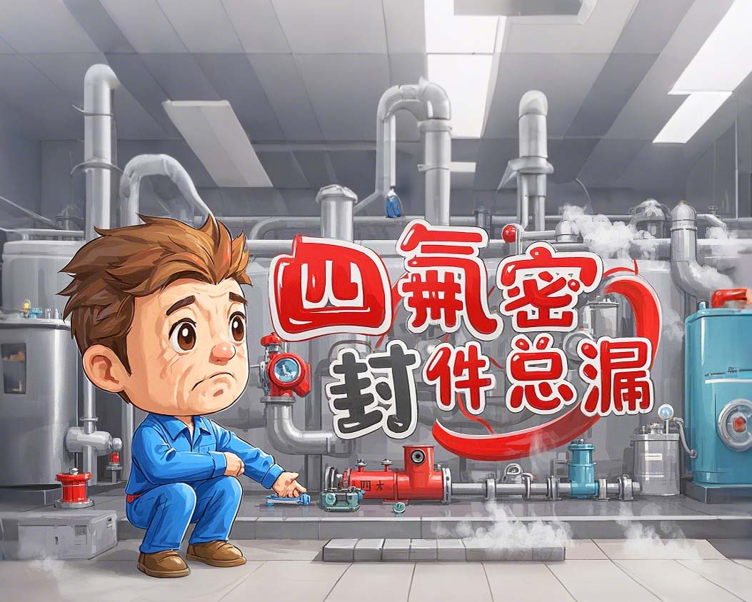 四氟密封件總漏案例丨可能是你安裝時3次“瞎折騰”！?