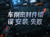 車削密封件安裝失敗案例丨工程師最怕的3個(gè)操作錯(cuò)誤！？